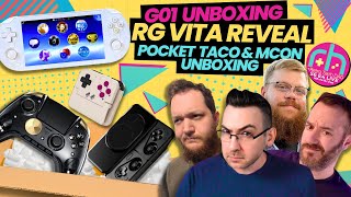 RG Vita First Look + RG G01, GameSir Pocket Taco & MCON Unboxed!