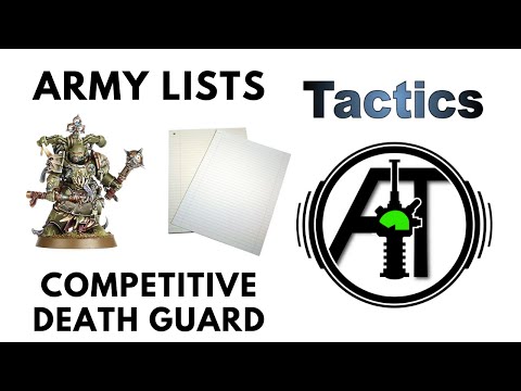 Death Guard Army Lists - Competitive Ideas from Psychic Awakening, War of the Spider