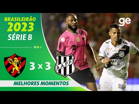 Gols e lances de Sport x Ponte Preta