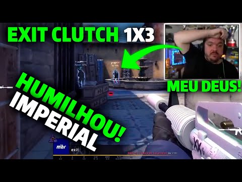 1X3 MONSTRO! Exit SALVO MIBR nesse CLUTCH!