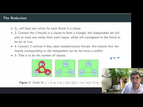 3SAT to independent set reduction