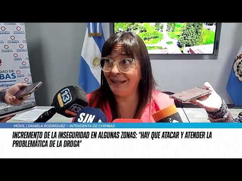 Chimbas: la intendenta vinculó la inseguridad con el aumento del consumo de droga