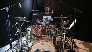 Andrea Civini - &quot;Driving my car&quot; drum cover