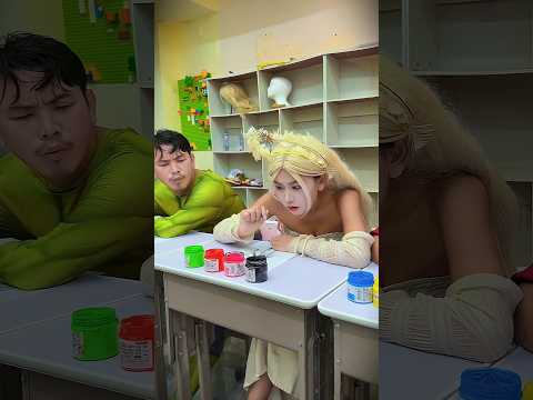 Wer wird endlich das wahre K-Pop-Girl-Gemälde erschaffen? 😱🎨🔥 #kpop #jesus #shortsviralvideo