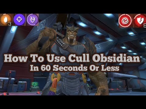 How To Use Cull Obsidian | Cheese Combo SP2 Rotation Guide MCoC