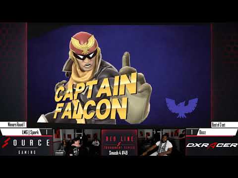Red Line Smash 50 - LMG | Spark (Cloud) Vs. Bozz (Cpt. Falcon)