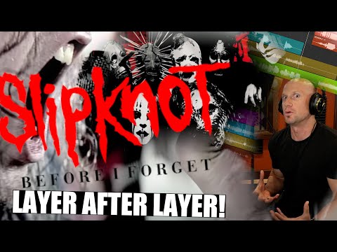 Slipknot BEFORE I FORGET Original Studio Multitracks (Listening Session & Analysis) Corey Taylor