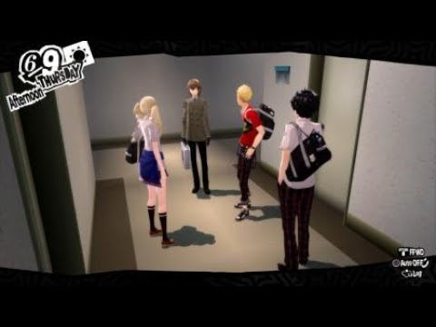 Persona 5 Royal: Meeting Akechi (Pancake Scene) (6/9)