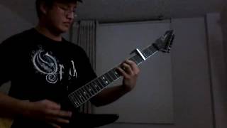 Trying to play  Devourment Postmortal coprophagia guitar