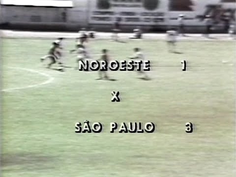Noroeste 1 x 3 São Paulo | Campeonato Paulista 1980