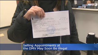 Selling DMV Appointment May Become Illegal