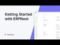 Getting Started with ERPNext - ERP tutorial