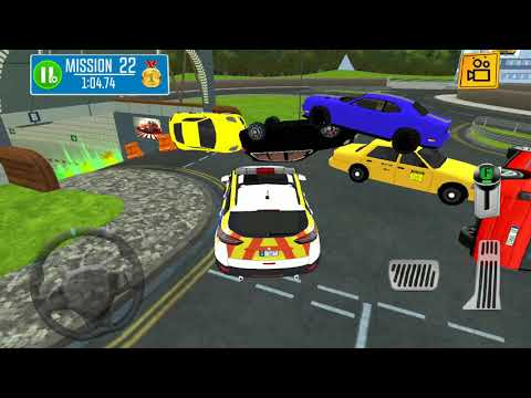 Multi Floor Garage Driver // Police Car! - Android Gameplay FHD