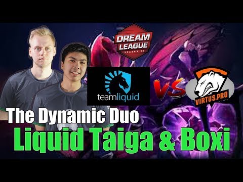 Liquid Taiga Dark Willow Boxi Slardar The Dynamic Duo Comeback | Dota 2 7.23 Gameplay
