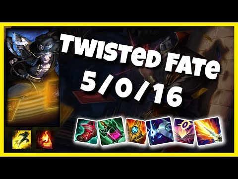 Twisted Fate vs Yone 11.6 Mid Lane Challenger Gameplay S11 (5/0/16) - EU