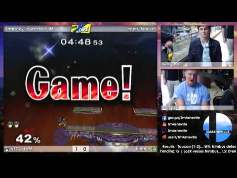 SW48 Winners' Finals - NEG | LoZR (Captain Falcon/Marth/Fox) vs Nimbus (Jigglypuff)