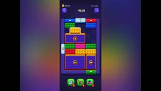 Block Out level 21 board