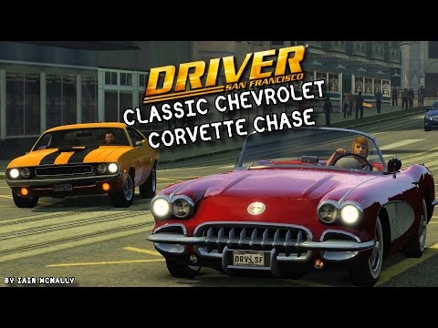Driver San Francisco-Classic Chevrolet Corvette Chase