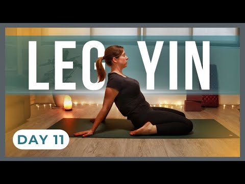30-Minute Evening Yin Yoga Bedtime Stretch for Legs | Challenge Day 11