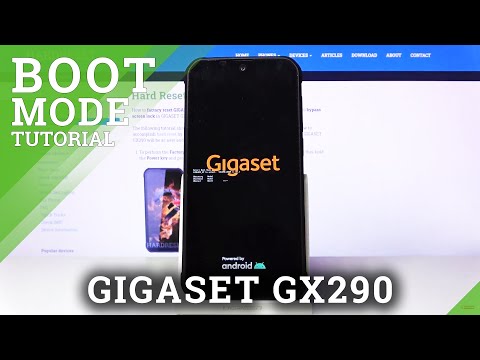 How to Open Boot Mode in GIGASET GX290 – Use Boot Mode
