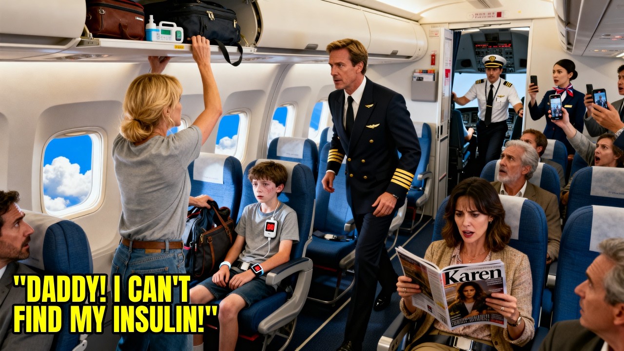 Karen Hid Pilot’s Diabetic Son’s Insulin on Flight 1010 — Nobody Expected This Ending