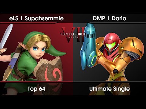 Tech Republic VII Top 64 - Supahsemmie (Young Link) Vs. Darío (Samus) SSBU Ultimate Tournament