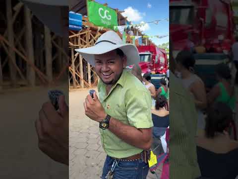 Manicero en las Fiestas Típicas Nacionales. Santa Cruz, Guanacaste 2026.🤠