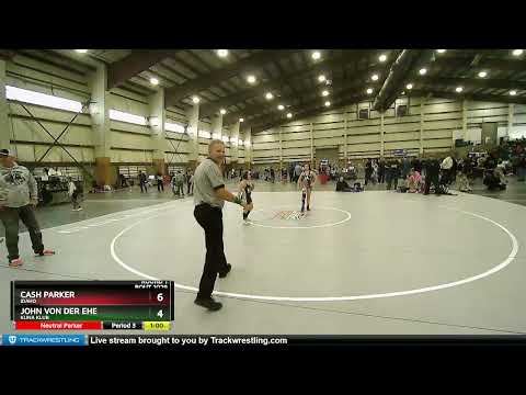 105 Lbs Round 1 - Cash Parker, Idaho Vs John Von Der Ehe, Kuna Klub 640e