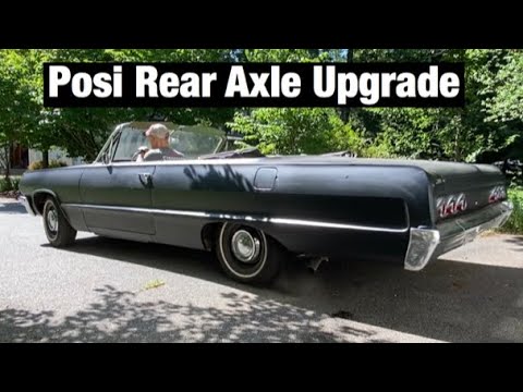 1964 Chevy Impala Posi Rear End Axle Third Member Swap. GM 55-64 8.2" Carrier.