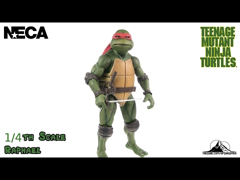 NECA TOYS Teenage Mutant Ninja Turtles 1/4 Scale RAPHAEL Review