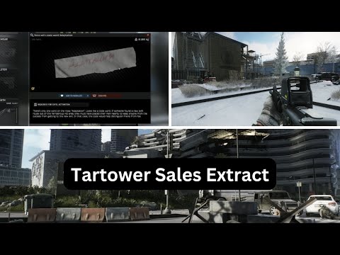 Tarkov Tartower Sales Office - Ground Zero Hidden Extract