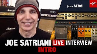Video thumbnail for Joe Satriani LIVE:  Intro - Satch on AmpliTube Joe Satriani by ikmultimedia