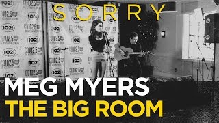 Meg Myers &quot;Sorry&quot; live in the CD102.5 Big Room