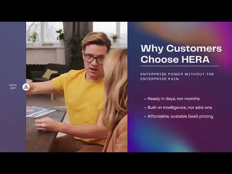 HERA ERP – Run Your Entire Business in One Smart Platform | Simple, Scalable & Powerful