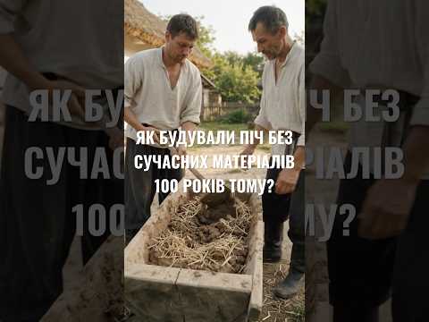 Як українці будували ПІЧ без цементу 100 років тому? #історіяукраїни #українськесело #history