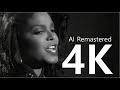 Janet Jackson - Miss You Much (4K AI Remastered)
