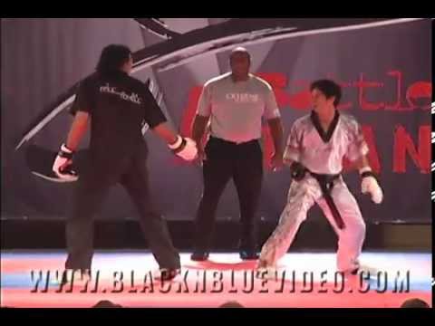 Justin Ortiz vs Zsolt Moradi 2013 Battle of Atlanta Karate Tournament