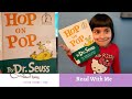 Read With Me HOP ON POP By Dr Seuss Early Readers SistersLoves