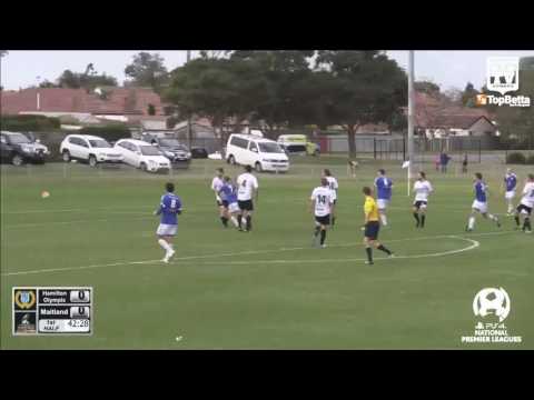 2016 NNSWF NPL Round 10 Highlights - Hamilton Olympic FC v Maitland FC