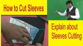 how to Sleeves Cutting With Formula/Explain Easy Method part 1 of 2