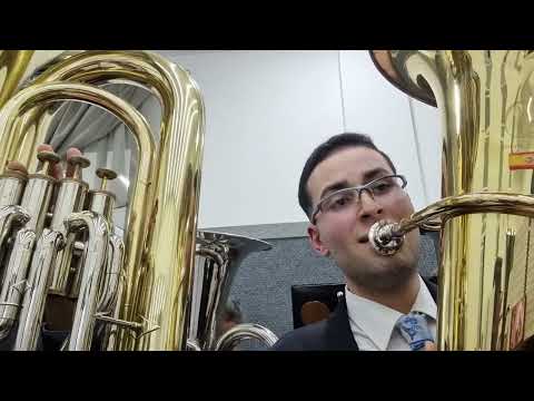 Hino 330 - Ao Findar A Jornada. Tubas Suave.