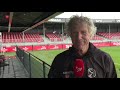 Gertjan Verbeek (Almere City FC) over de wedstrijd tegen Jong PSV