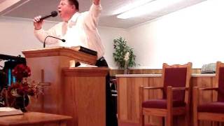 preview picture of video 'Bro. Roy Vogan preaching-Night Service 5-29-11-Hold To Gods Unchanging Hand #2'
