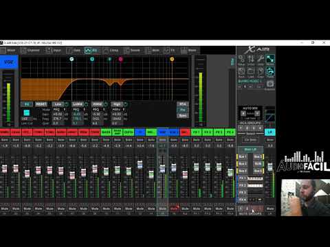 EQUALIZAÇÃO CORRETIVA DE VOZ NA XR18!