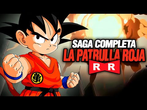 🔴La Patrulla Roja: El Primer Reto de Goku ! Dragon Ball Resumen