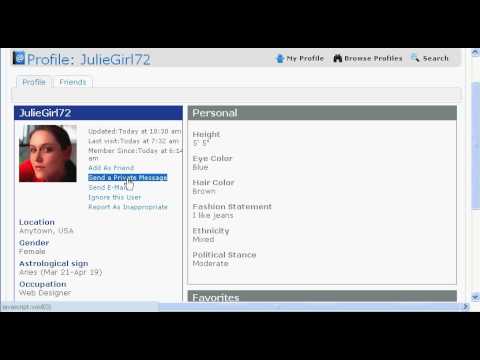 Delphi Forums Member Profiles