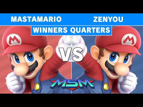 MSM 227 - NVR | POW | Mastamario (Mario) Vs Zenyou (Mario) Winners Quarters - Smash Ultimate