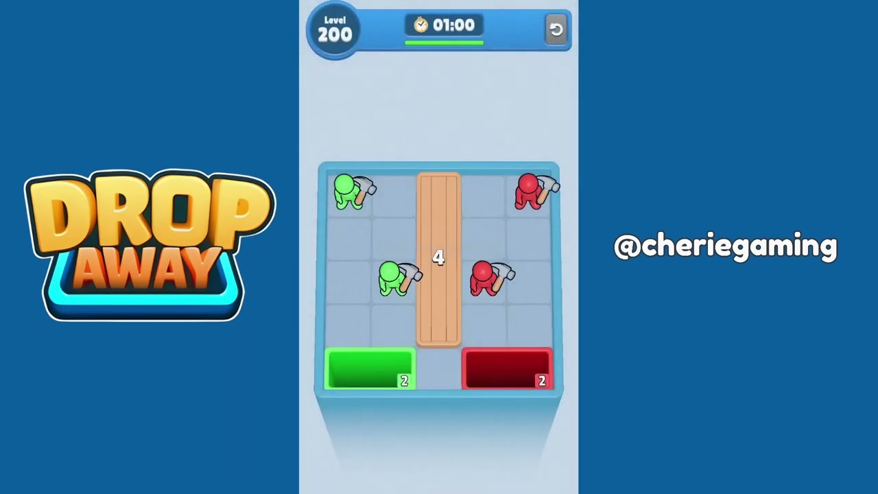 Drop Away Level 200 Walkthrough Solution