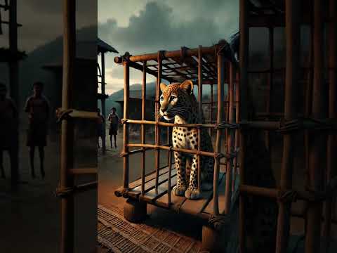 “The Leopard Who Saved Everyone… and Got Nothing in Return 💔😭#ai #viral #leopard