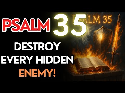 PSALM 35: Pray This to Stop Evil Plans and Destroy Hidden Enemies Now